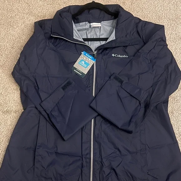 Columbia Women's Deep Blue Ski Jacket - Picture 4 of 4